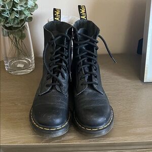 Dr. Martens Black Lace-Up Boots